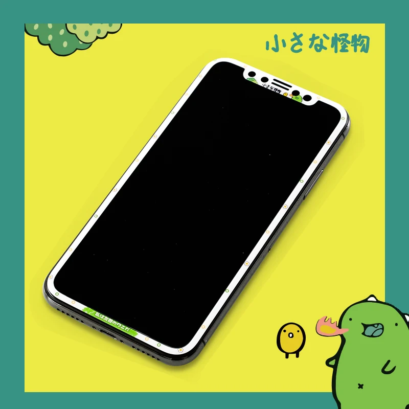 Cinnamoroll Передняя пленка для iPhone 11pro max XS MAX мультяшный Мягкий край закаленное стекло