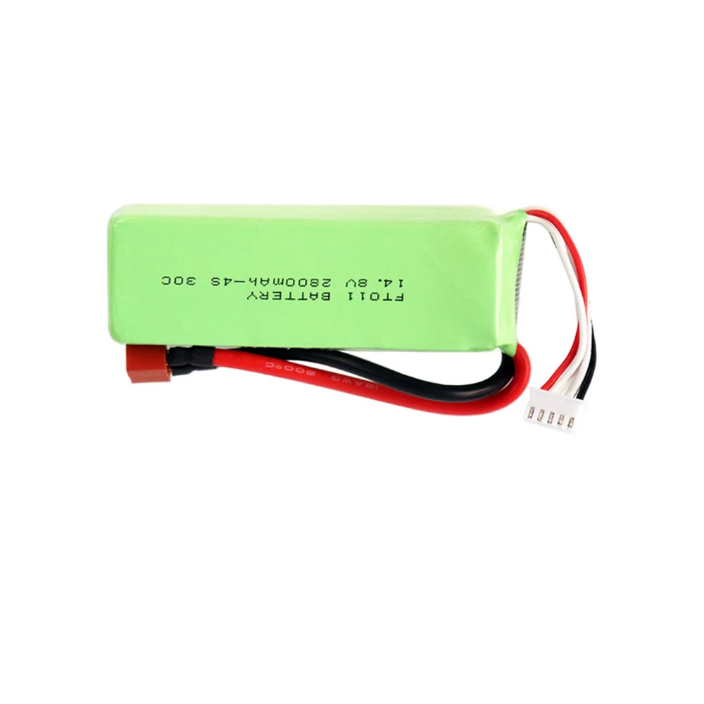 Lipo аккумулятор для FT010 FT011 14 8 в 2800 мАч батарея радиоуправляемой лодки вертолета