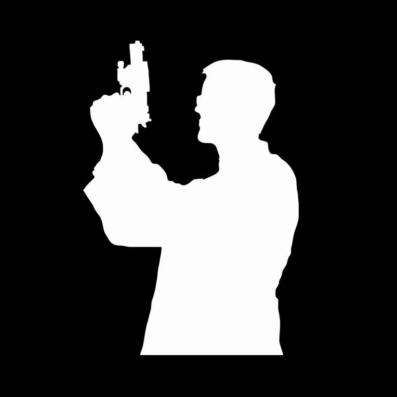YJZT 11*15 9 см самая крутая виниловая наклейка на бампер с изображением солдатиков