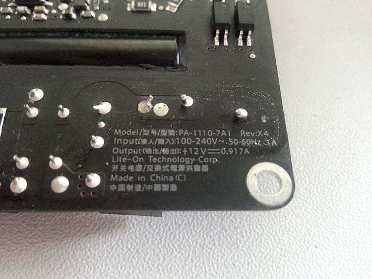 Новый блок питания для Apple TV4 4 поколения A1625 EMC 2907 MGY52 2015 год|ЖК-экраны и панели
