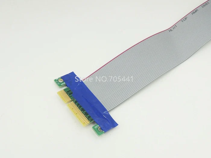 Ленточный кабель расширения райзерной карты PCI Express e 4X TO 16X 50 шт./лот Бесплатная