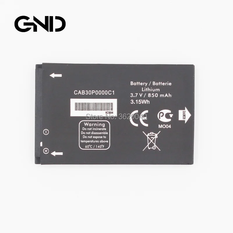 GND CAB30P0000C1 для ALCATEL One Touch OT 800 802 808 799 799A 802Y E206C телефон акумуляторная батарея литий