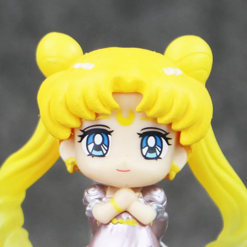 4 &quot6 см Новый Аниме Принцесса безмятежность с брелоком ПВХ фигурка модель