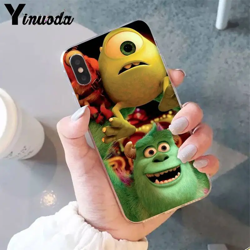 Yinuoda Funny Monster power Company мягкий чехол для телефона для iPhone X XS MAX 6 6s 7 7plus 8 8Plus 5 5S SE XR 10 11 11pro 11promax