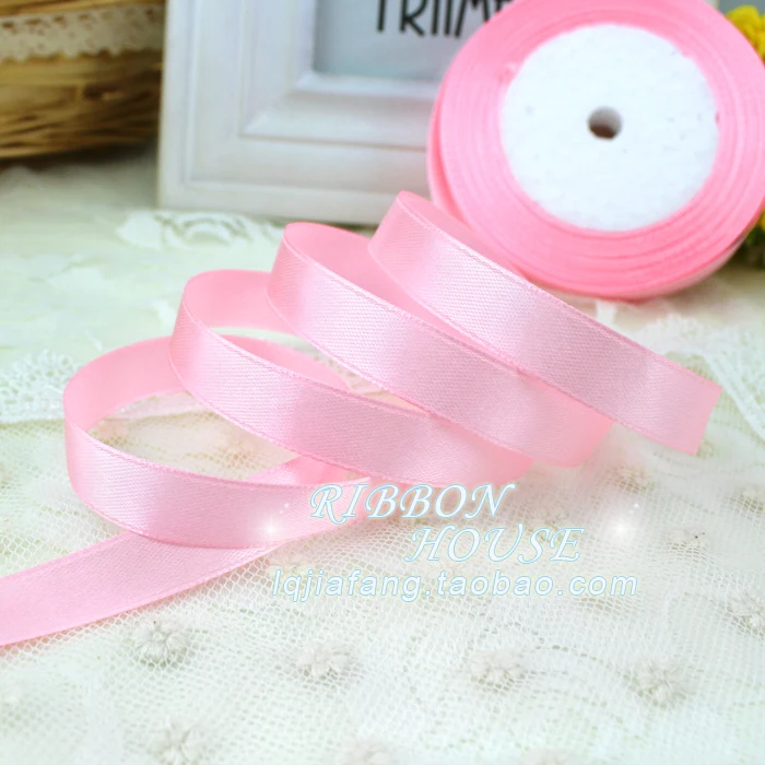 (25 yards/roll) 1/2&quot (12mm) Single Face Satin Ribbon Webbing Decoration Gift Christmas Ribbons Party DIY ribbons 22meters/lot | Дом и сад