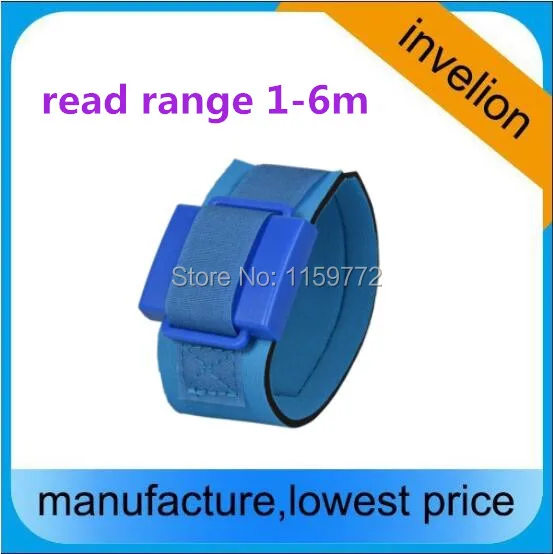 

waterproof Uhf Rfid Bracelet 1-6m read range for marathon/swimming/triathlon 860-960mhz Rfid Wristband with free bib tag