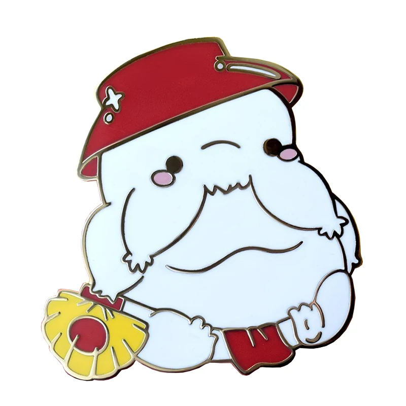 Эмалированная булавка Kawaii Radish Spirit ghiдоступ|Броши| |