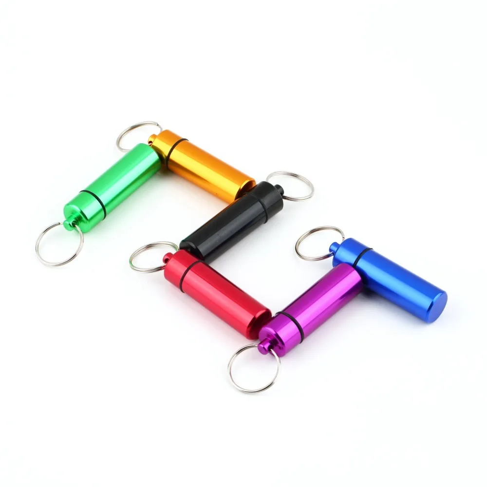 1 шт. мини портативный карманный водонепроницаемый алюминиевый светильник