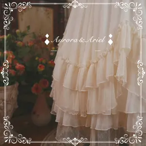 Милая Асимметричная Нижняя юбка в стиле Лолиты, длинная удлиненная сетчатая юбка