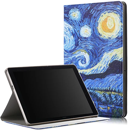 PC-TPU06 PU кожаный чехол для Huawei MediaPad T5 10,1 дюймов планшет Мягкий ТПУ задняя крышка для Huawei Медиа Pad T5 10 чехол AGS2-W09/L09/L03/W19 - Цвет: PC-TPU06