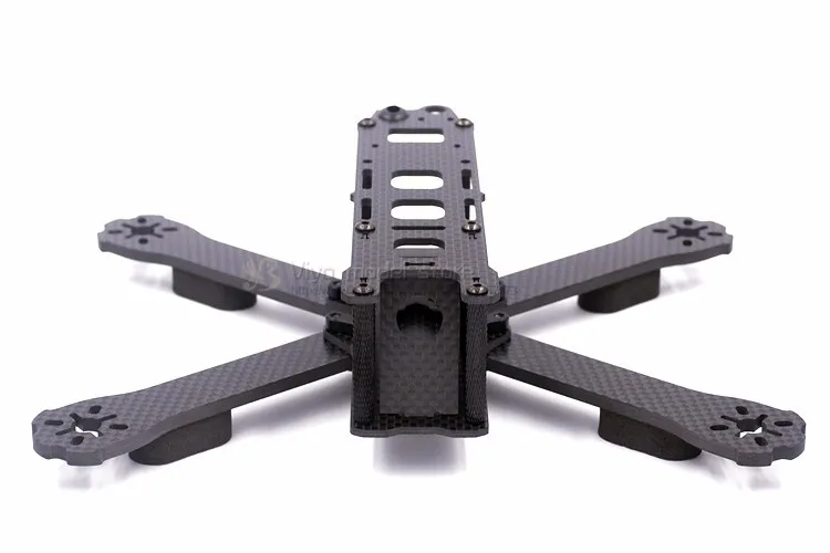 QAV-R FPV гоночный Квадрокоптер " 5" " DIY Мини Дрон кросс гоночный Квадрокоптер 180 мм/220 мм/260 мм рама из чистого углеродного волокна 5045V2 опора