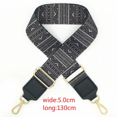 5cm NO11 Нейлоновые женские сумки медда, широкие сумки, ремень, сумка на плечо, аксессуары, сумка, часть, регулируемый ремень, аксессуары - Цвет: 5cm NO11