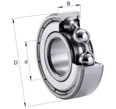 1 шт. подшипник 6819 6819Z 6819ZZ 61819-2Z 95x120x13 ABEC-1 MOCHU тонкий секционный экранированный Радиальные шарикоподшипники, однорядные
