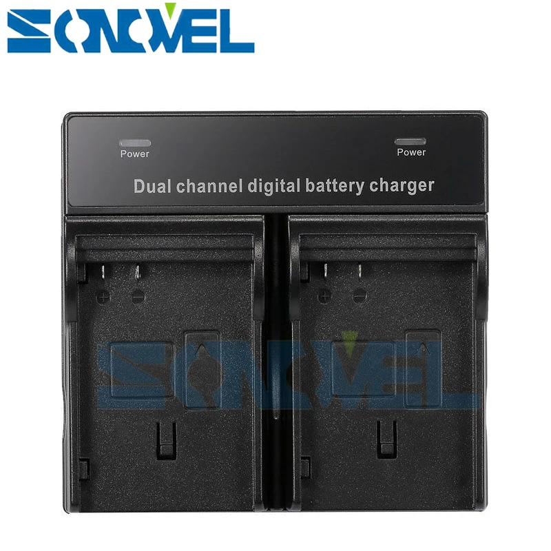 Двухканальное зарядное устройство для аккумулятора Внешнее Nikon D7500 D7200 D7100 D7000 D810a