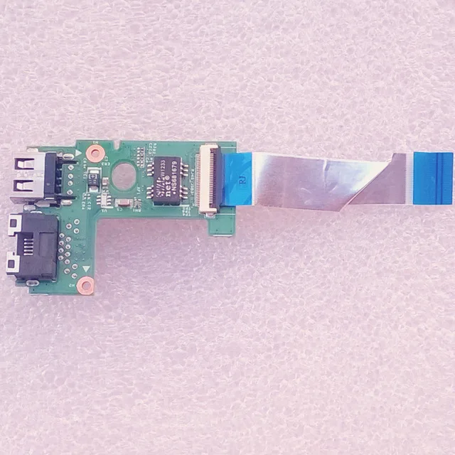 USB плата LA57 RJ45 с кабелем для Lenovo Z570 Z575 B570 B575 B570E B575E V570 Series P/N: 48 4ih06.01m 55 4w04.001g|cable for