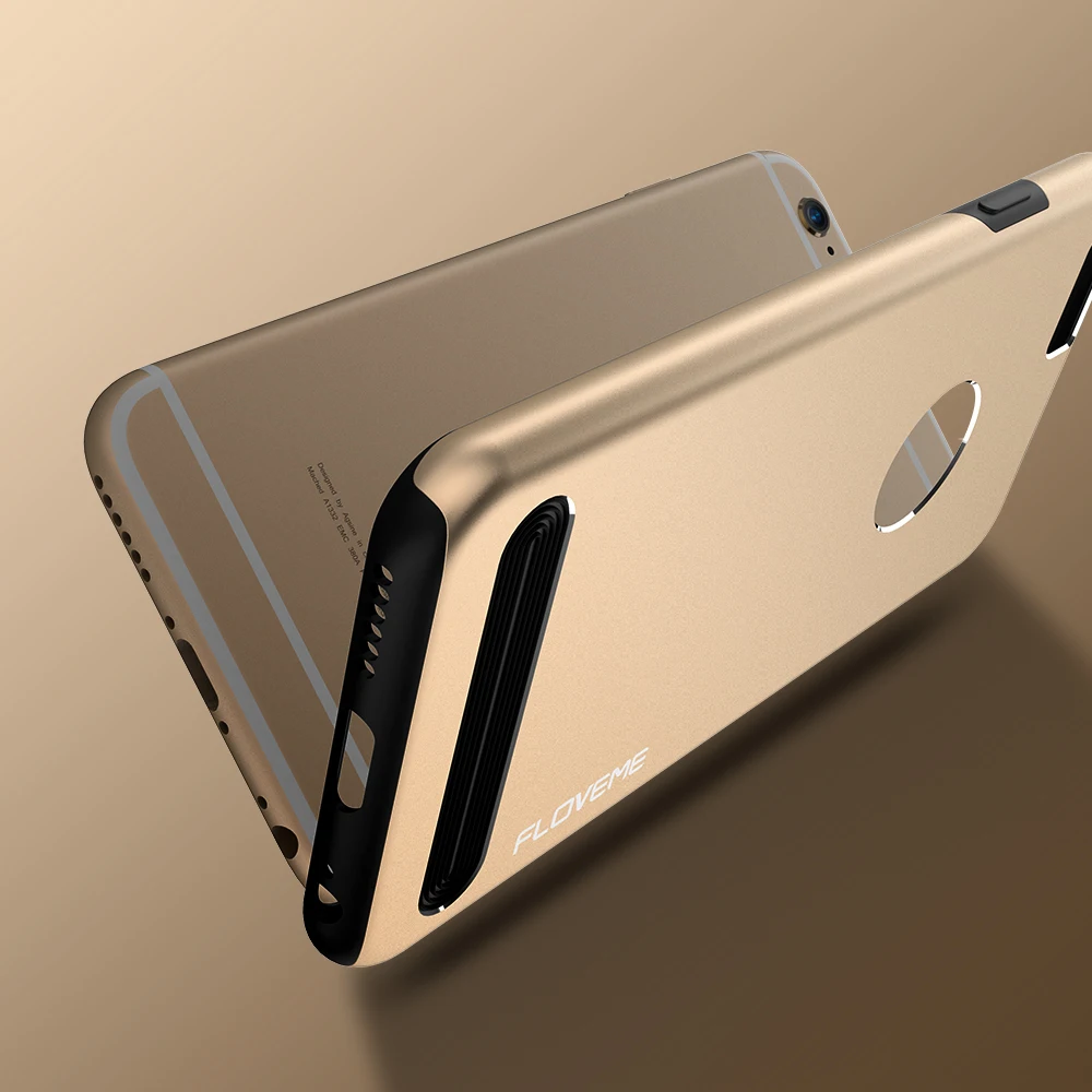 Floveme 2 в 1 комбинированный матовый чехол для Samsung Galaxy S6 Edge S5 A5 A7 A8 ultre тонкий защитный