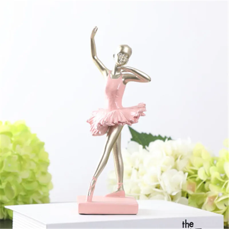 

Ballet Dancing Statue Dancers Girl Resin Art&Craft Car Interior Decorations Desktop Decoration Office L3291