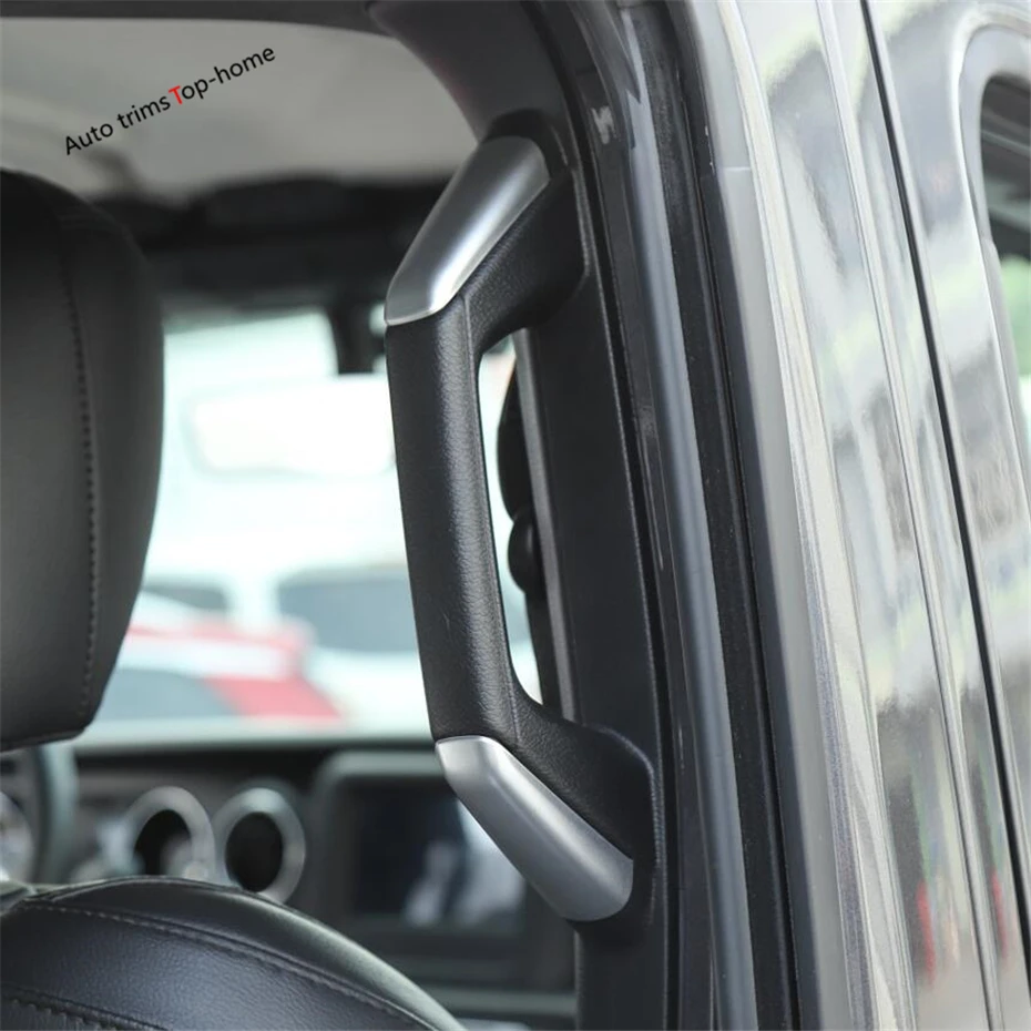 Yimaautotrims ручка на крышу декоративная накладка для Jeep Wrangler JL 2/4 двери 2018-2020 из