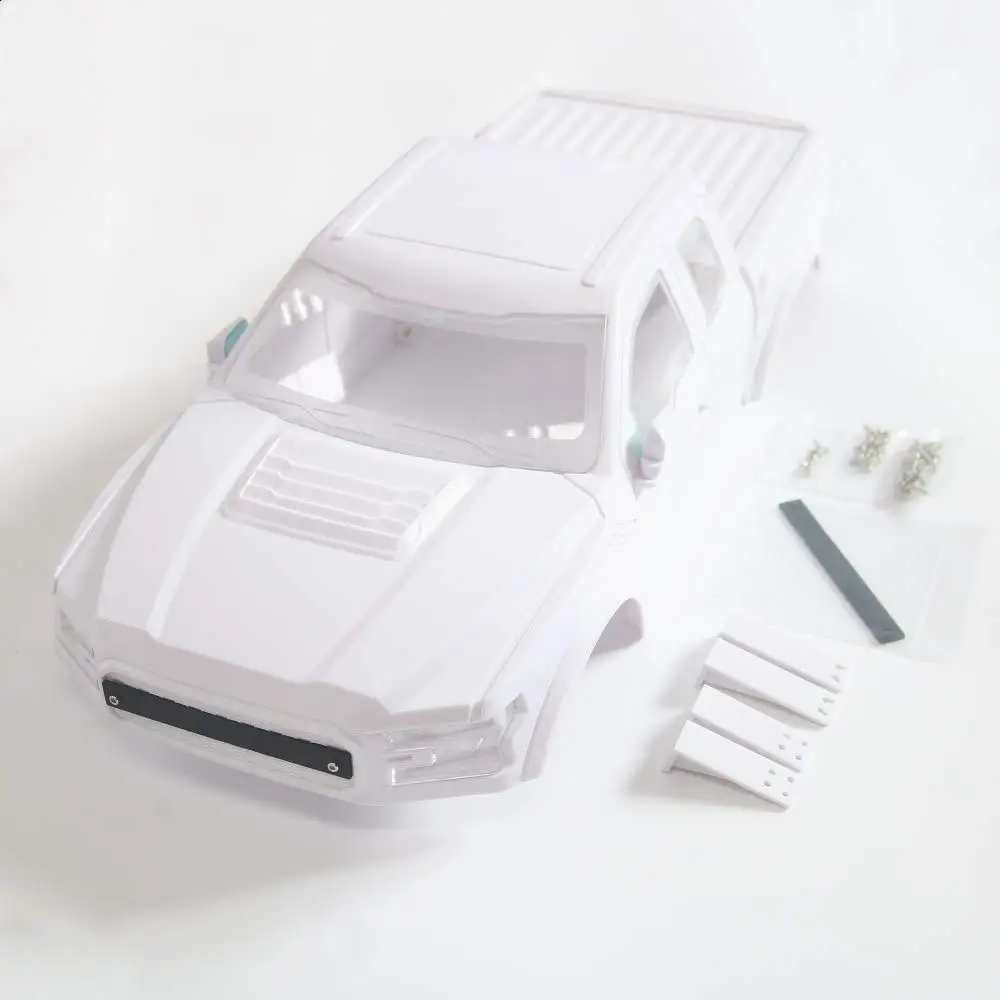 KYX гоночный ABS Ford Raptor жесткий корпус 325 мм грузовика для 1/10 RC Гусеничный автомобиль