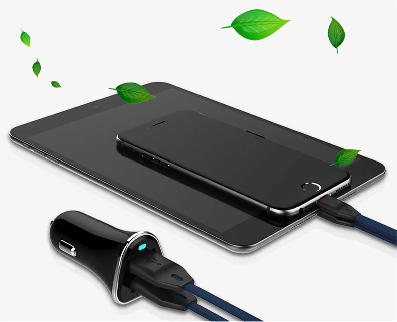 Автомобильное зарядное устройство SUOZUN с 2 USB-выходами макс. 4 А (в реальном