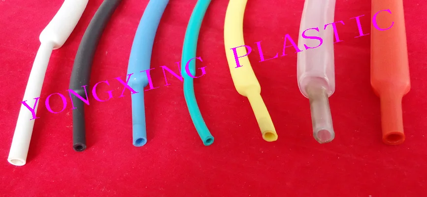 Термоусадочная трубка с двойными стенками 1 м/лот 5/16 дюймов (7 9 мм) термоусадочным