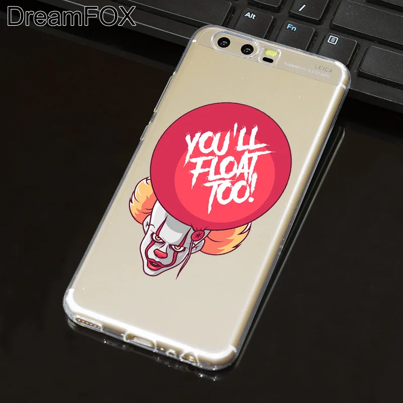 Мягкий силиконовый чехол DREAMFOX L604 Stephen King S It из ТПУ для huawei P8 P9 P10 Lite Plus 2017 Honor 8 Pro 9 6X |