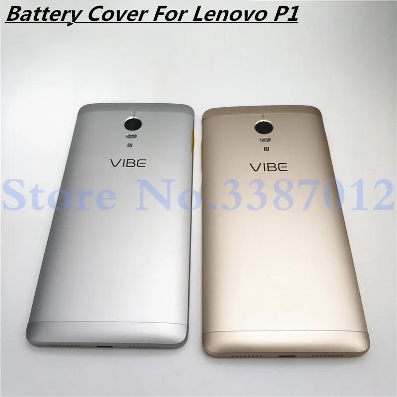Корпус для Lenovo Vibe P1 P1C72 P1C58 P1A42 задняя крышка аккумулятора + Верхняя Нижняя