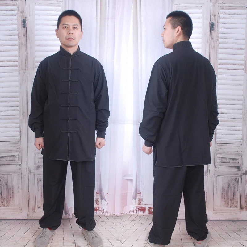 Tai chi форма тайцзицюань ушу кунг-фу одежда дети взрослые Единоборства крыло костюм для вин-Чунь хлопок Униформа с длинными рукавами