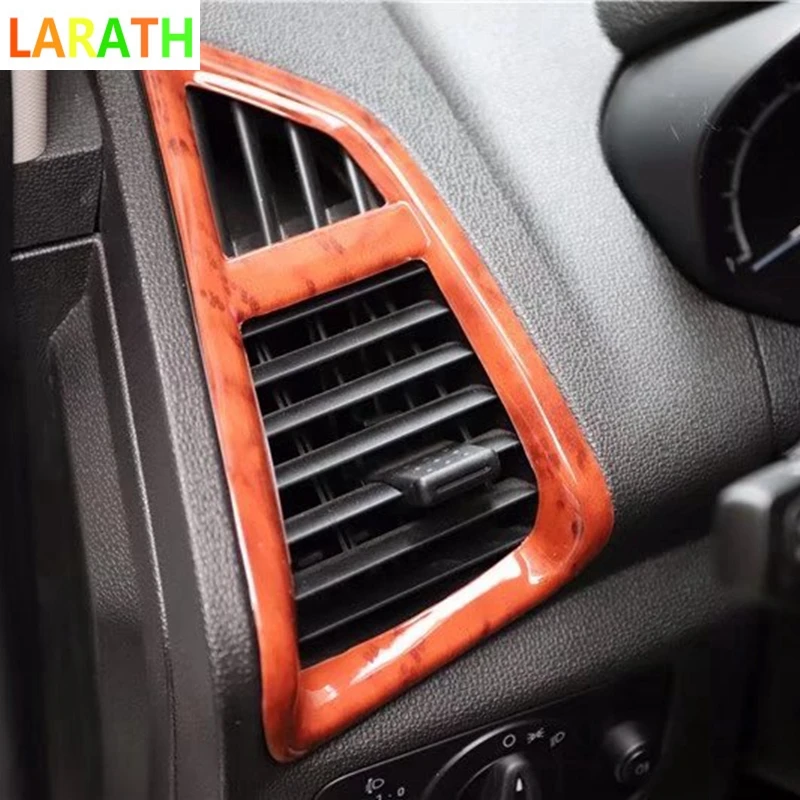 Для Ford ecosport 2013 2017 ABS углеродное волокно кондиционирование воздуха Вентиляция