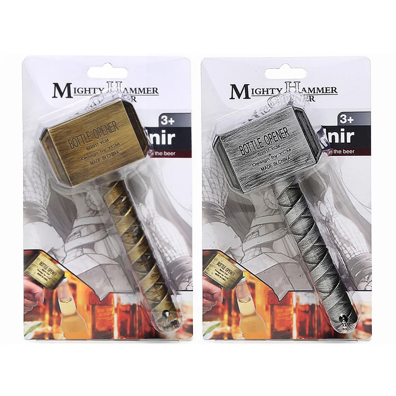 Открывалка для пивных бутылок в форме молотка Тора штопор вина гаечный ключ