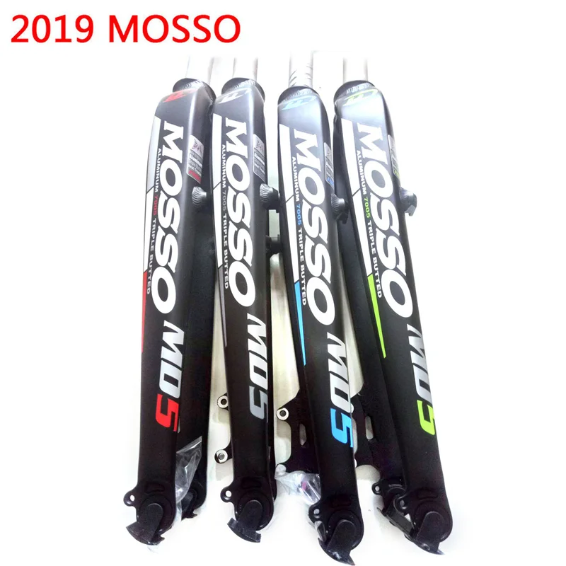 Mosso M6 M5E M5EV M3 дорожный MTB Горный для дисковых и V тормозных вилок 2" 27,5" 2" велосипед Передняя жесткая вилка Обновление от FK26-MD2 MD5