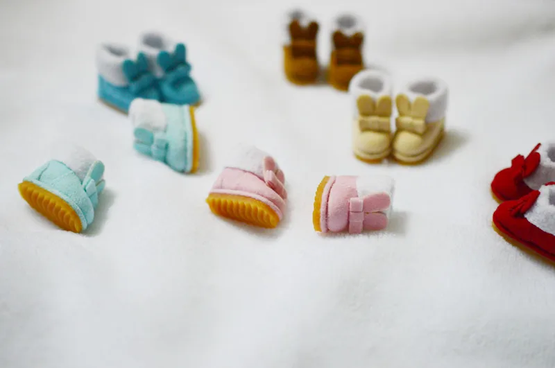 Зимние ботинки Blyth с кроличьими ушками доступны для AZONE holala Redberry doll туфли