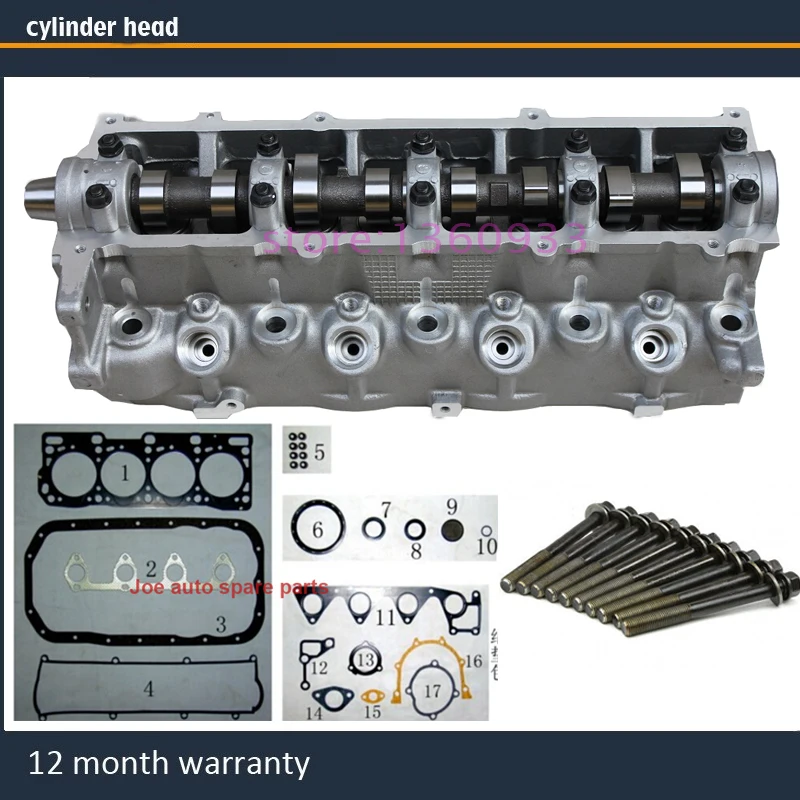 

R2 complete cylinder head R26310100H R26310100J R2Y410103A 908740K HL0067 for Ford MAZDA SUZUKI 2.0L 2.2L with full gasket bolt