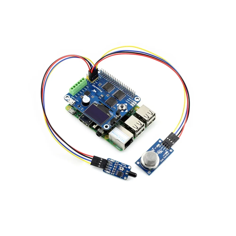 Плата расширения Pioneer600 Raspberry Pi RPI с OLED-дисплеем для A +/B +/2B/3B/3B + WS0002 | Электроника