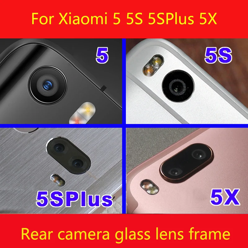 Для Xiaomi 5 5S SPlus 5X стеклянная крышка объектива липкий клей Замена | Мобильные