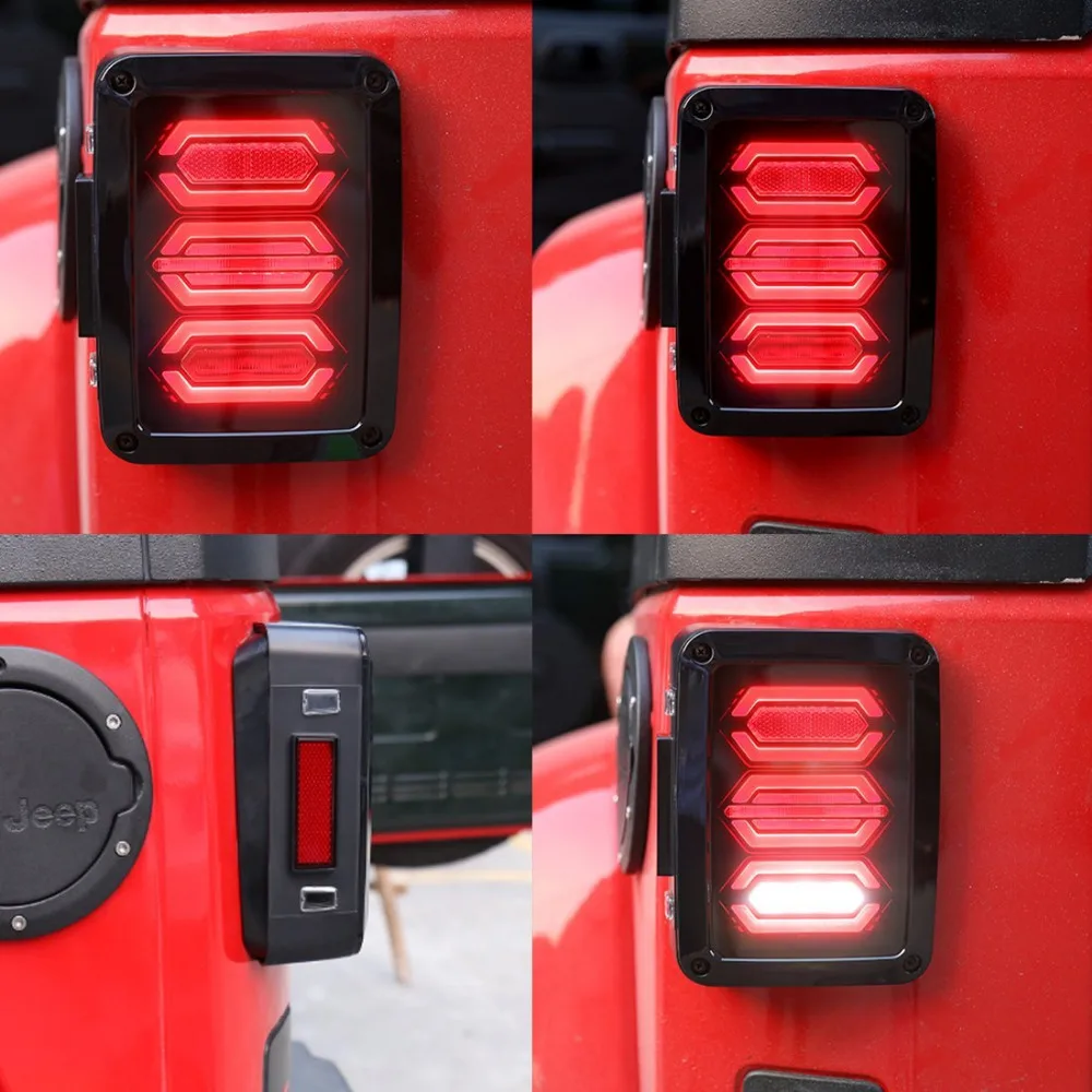 Красный светодиодный задний стоп сигнал для Jeep Wrangler JK JKU Sports Sahara Freedom Rubicon|brake light|tail