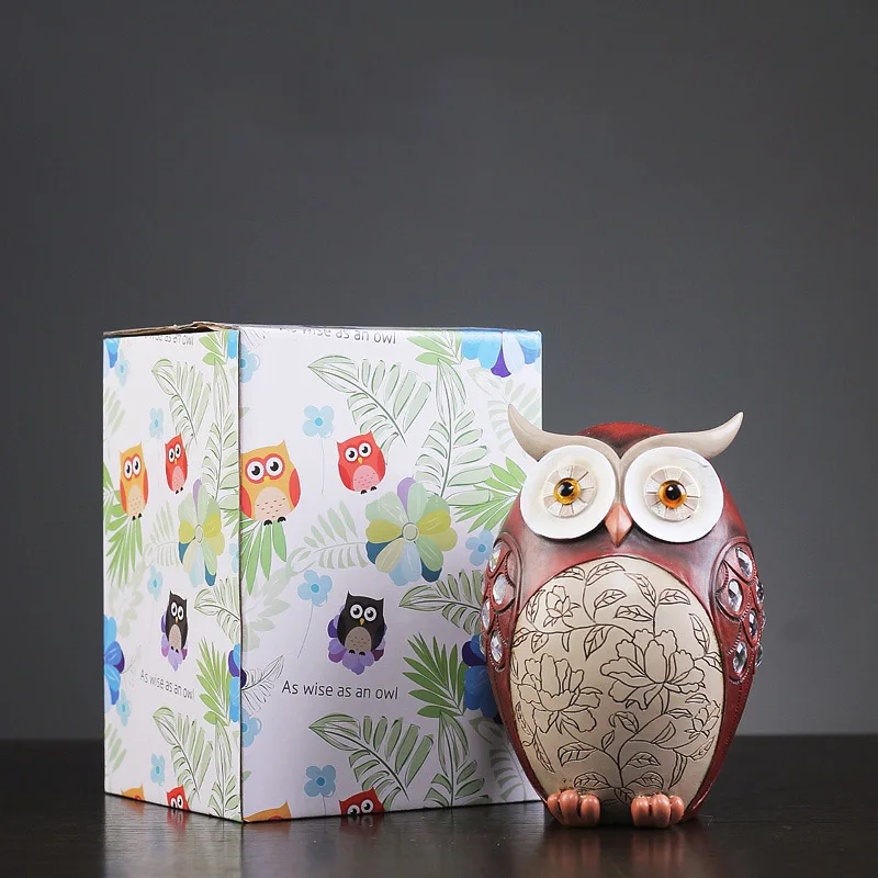 Фото 2pcs Creative Owl Ornaments Figurines Miniatures Resin Decoration Crafts Wedding Gift Desktop Home Accessories Modern Дом и сад 2pcs Creative Owl Ornaments Figurines Miniatures Resin Decoration Crafts Wedding Gift Desktop Home Accessories Modern Дом и сад