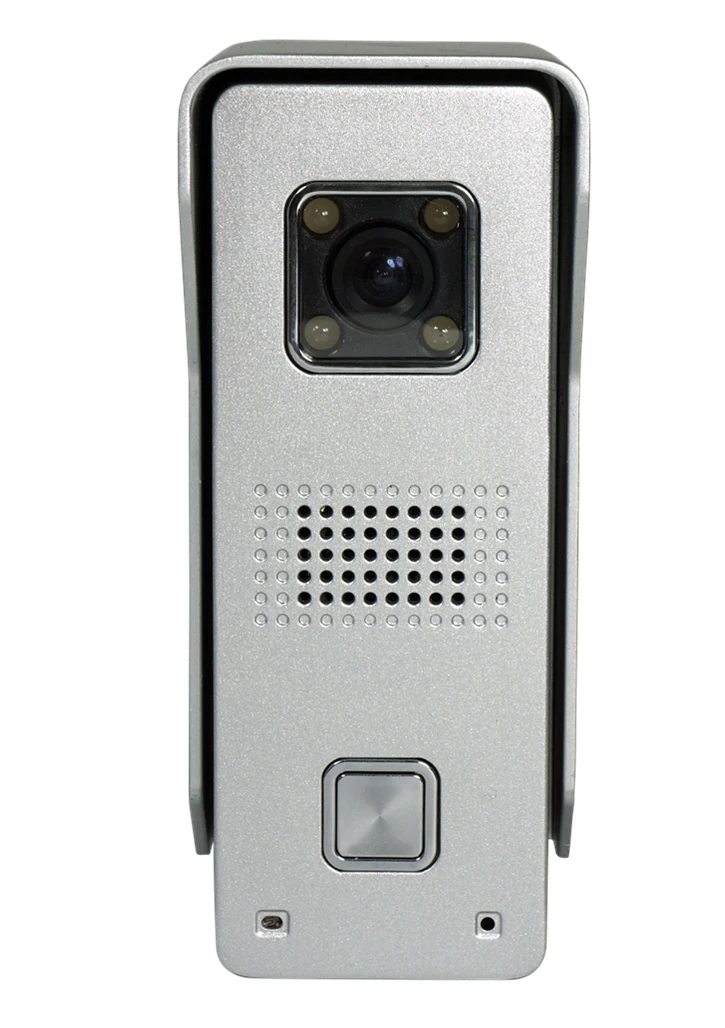 7-дюймовый экран видеодомофон Система домофона из алюминиевого сплава камера