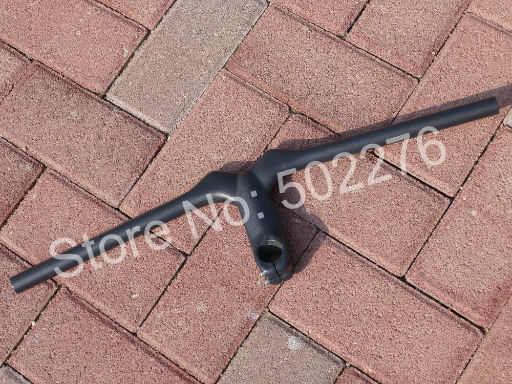 Полностью карбоновый глянцевый матовый горный велосипед Интегрированный руль 600