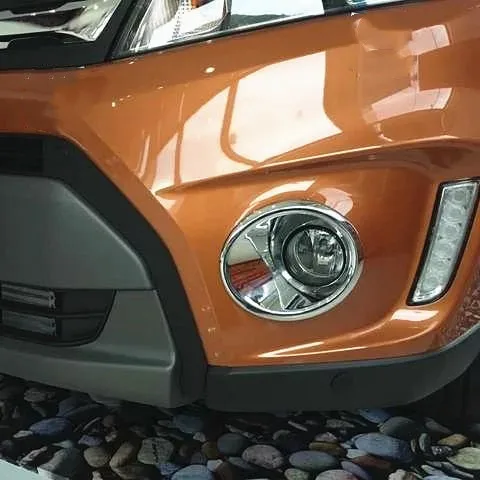 Для Suzuki Vitara- автомобильный корпус, передний противотуманный светильник, детектор, рамка, Стилизация, АБС хромированная отделка, запчасти, 2 шт