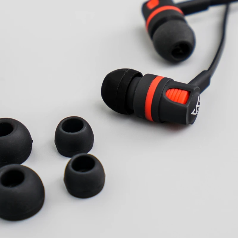 Фирменные наушники вкладыши стерео басы с микрофоном для iPhone Xiaomi мобильных