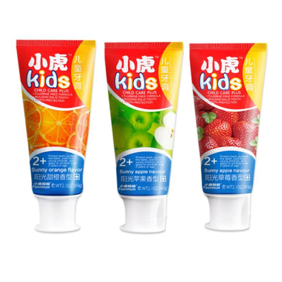 

Children Toothpaste Glister Toothpaste Kids Tooth Whitening Teeth Paste Safe To Swallow Fruit Flavor Protect Mouth Gums