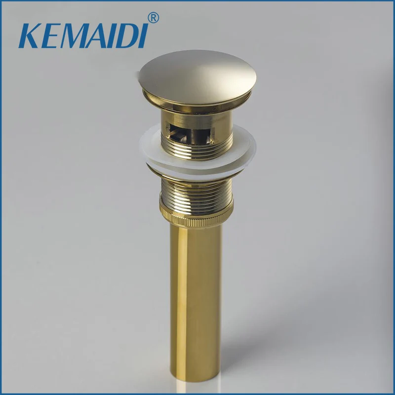 KEMAIDI Pop up сливной бренд золотой полированный всплывающий de drenagem 5703/7 новый дизайн