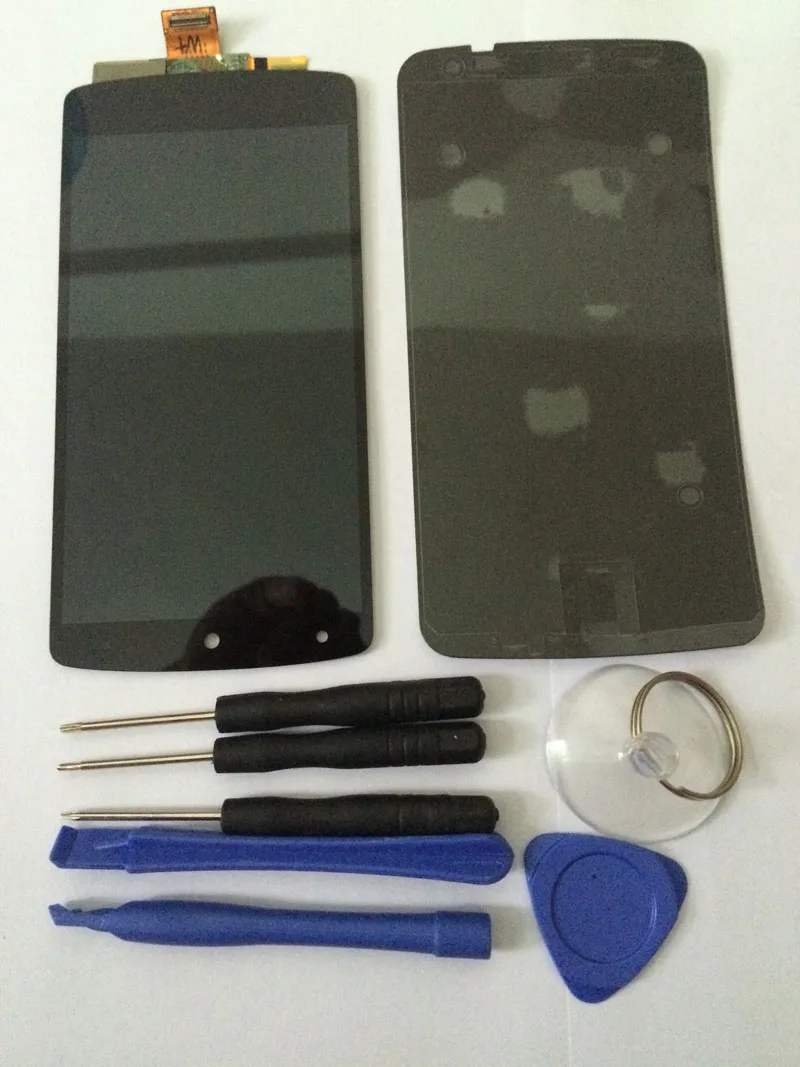 Для LG Google Nexus 5 D820 D821 ЖК дисплей сенсорный экран с дигитайзером в сборе Бесплатная
