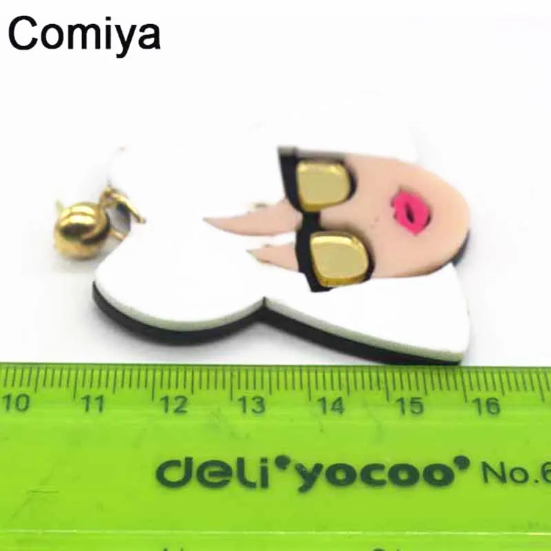 Женские серьги подвески Comiya большие в стиле стимпанк ювелирные изделия для