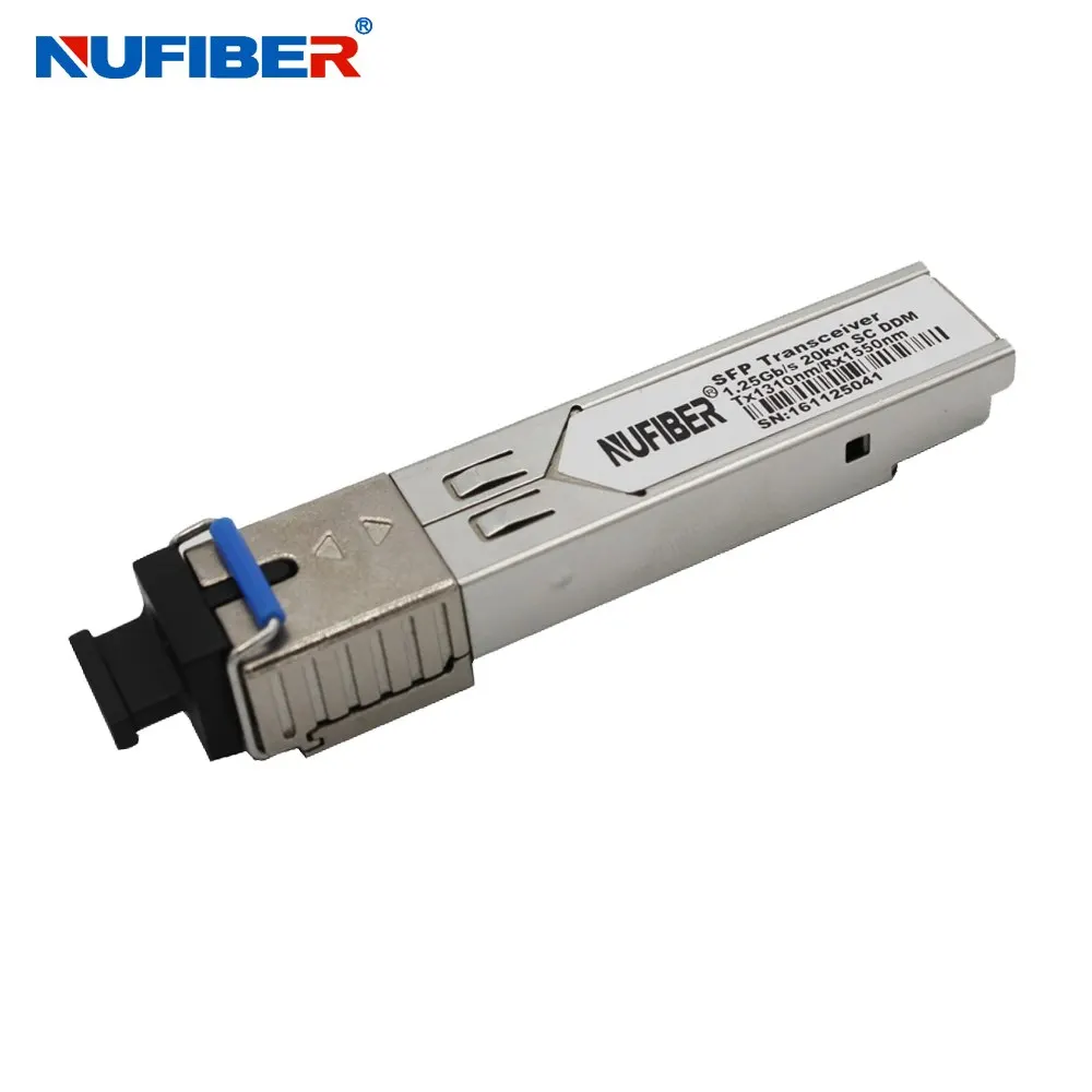 5 шт. 1 25 ГБ/сек. SFP трансивер одноволоконный одномодовый 20 км 1310nm SC