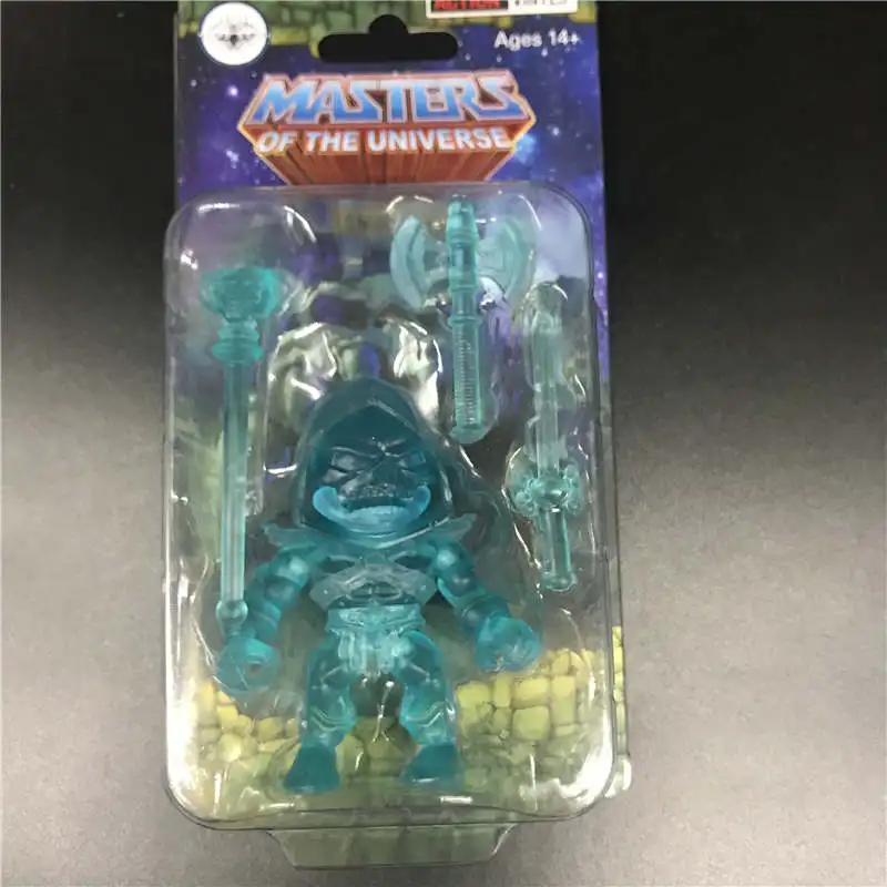 Skeletor Модель игрушка набор Вселенная верные предметы комикс содержит оружие топоры мечи лучшая коллекция подарок - Цвет: Синий