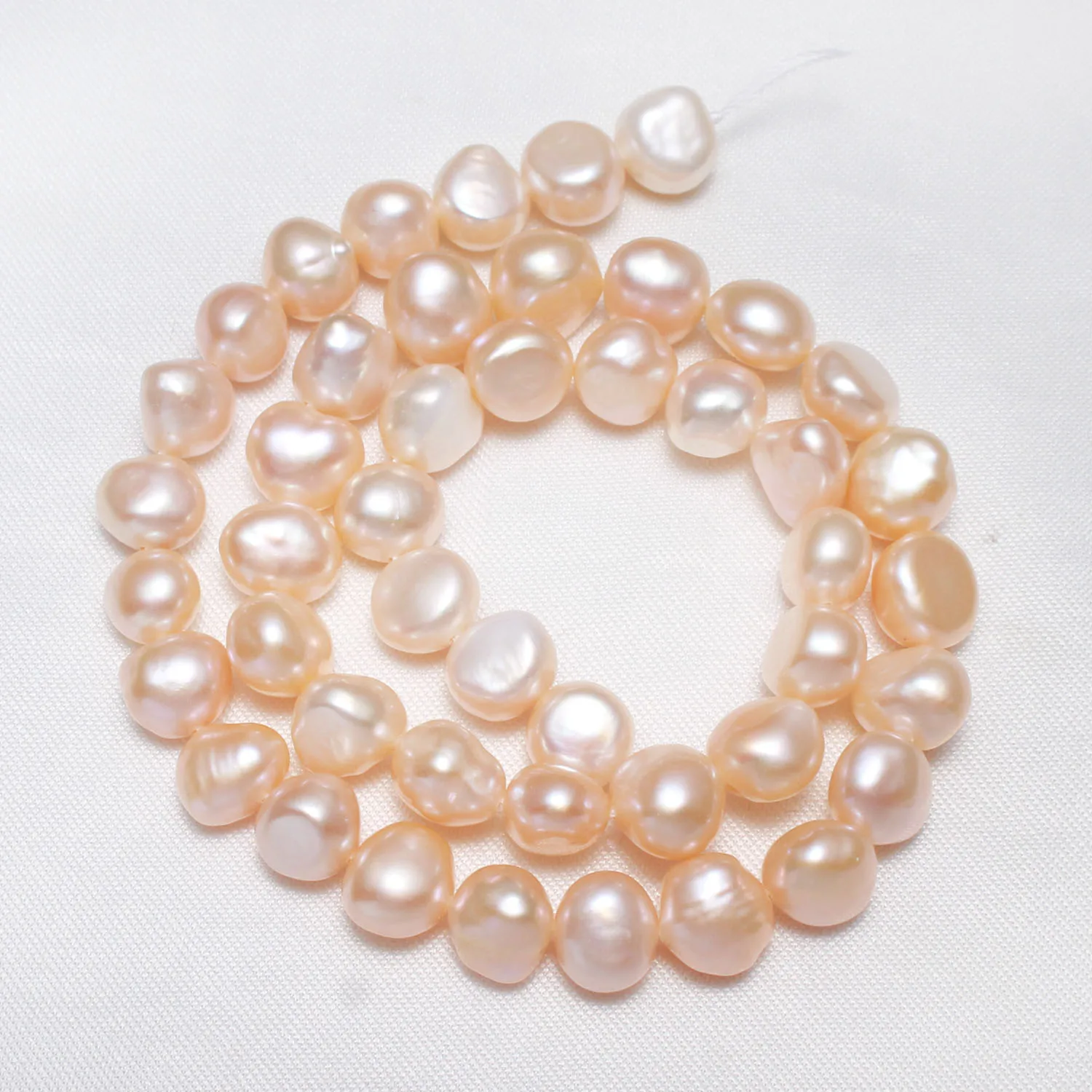 

Cultured Baroque Freshwater Pearl Beads Nuggets Natural 9-10mm Approx 0.8mm Sold Per 15.5 Inch Strand