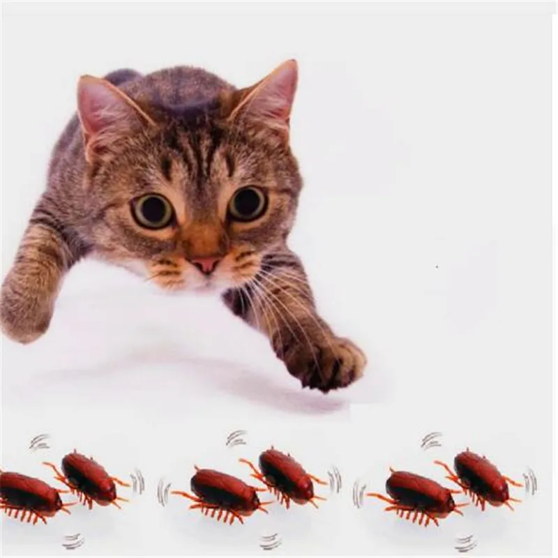 Игрушка-хот-дог для кошек интерактивная электронная игрушка тараканов