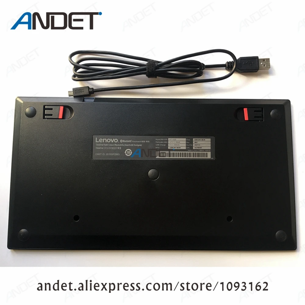 Новая Оригинальная клавиатура Lenovo ThinkPad Bluetooth поддержка окон Android IOS несколько